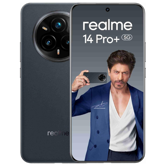realme 14 Pro+ 5G (Suede Grey, 8GB RAM, 128GB Storage)